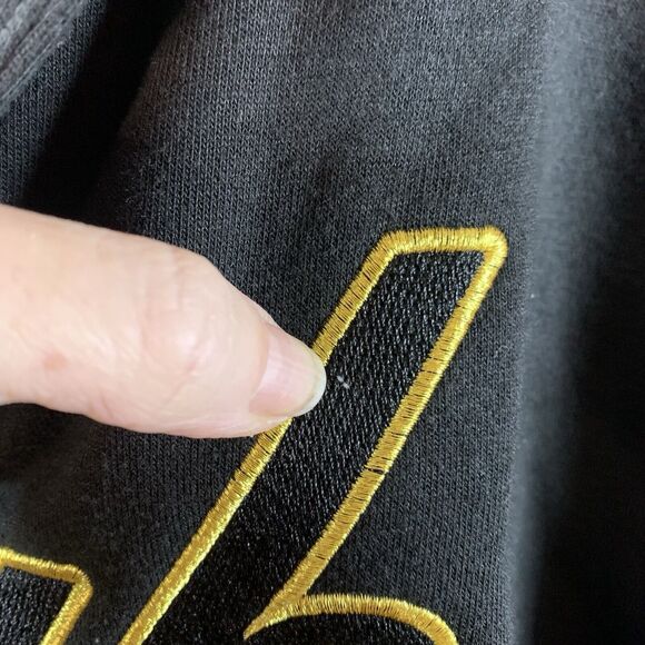 DGK Dirty Ghetto Kids Mens Baseball Jersey Sz M Black Skate Street Thick Logo - Picture 11 of 12